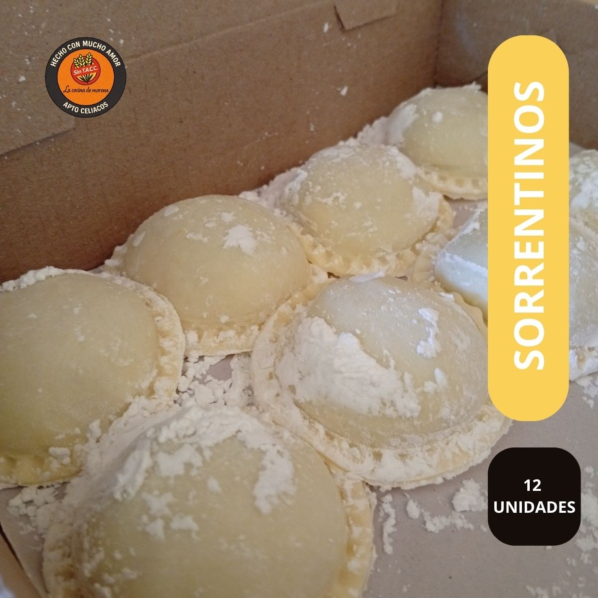 Sorrentinos de jamón y queso