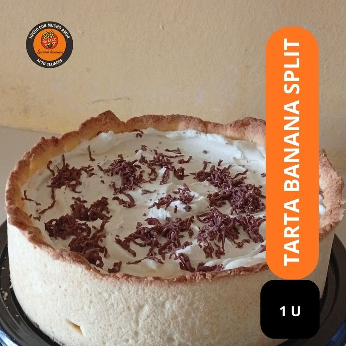 Tarta banana split
