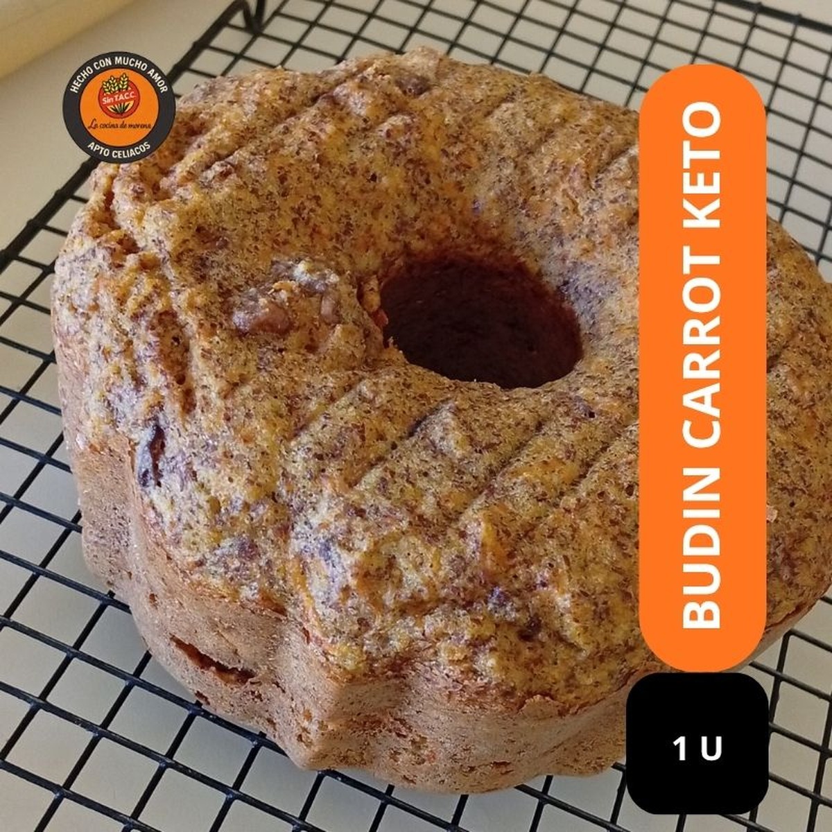 Budín carrot cake