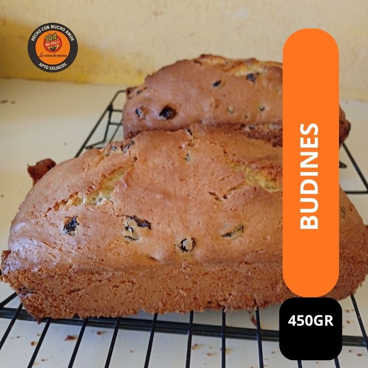 Budín con nueces