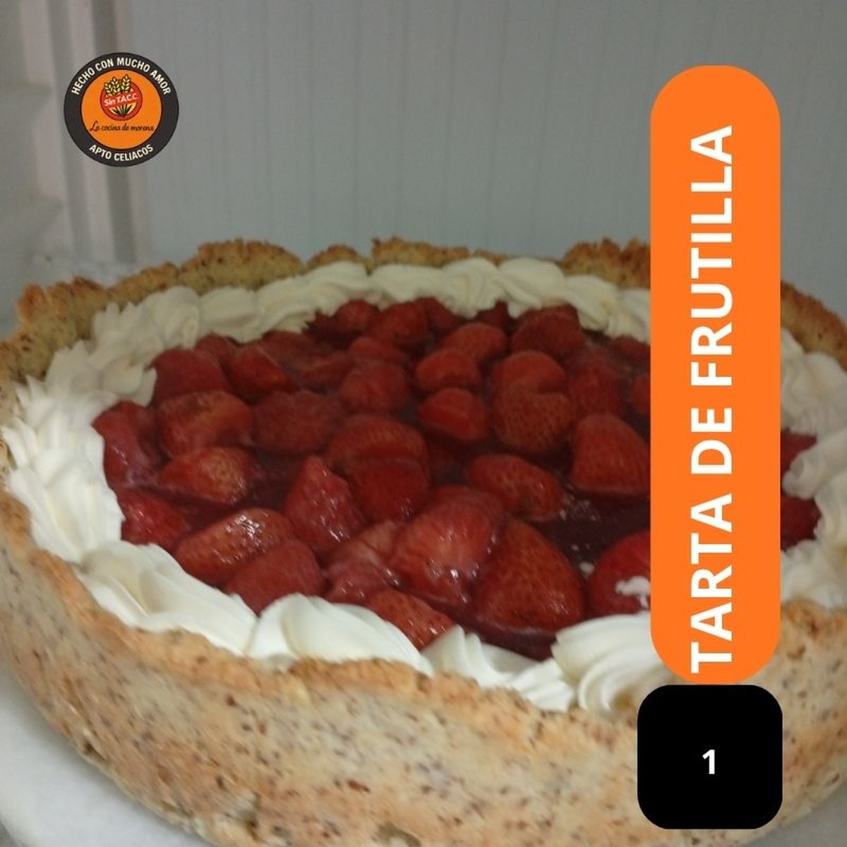 Tarta de Frutillas keto