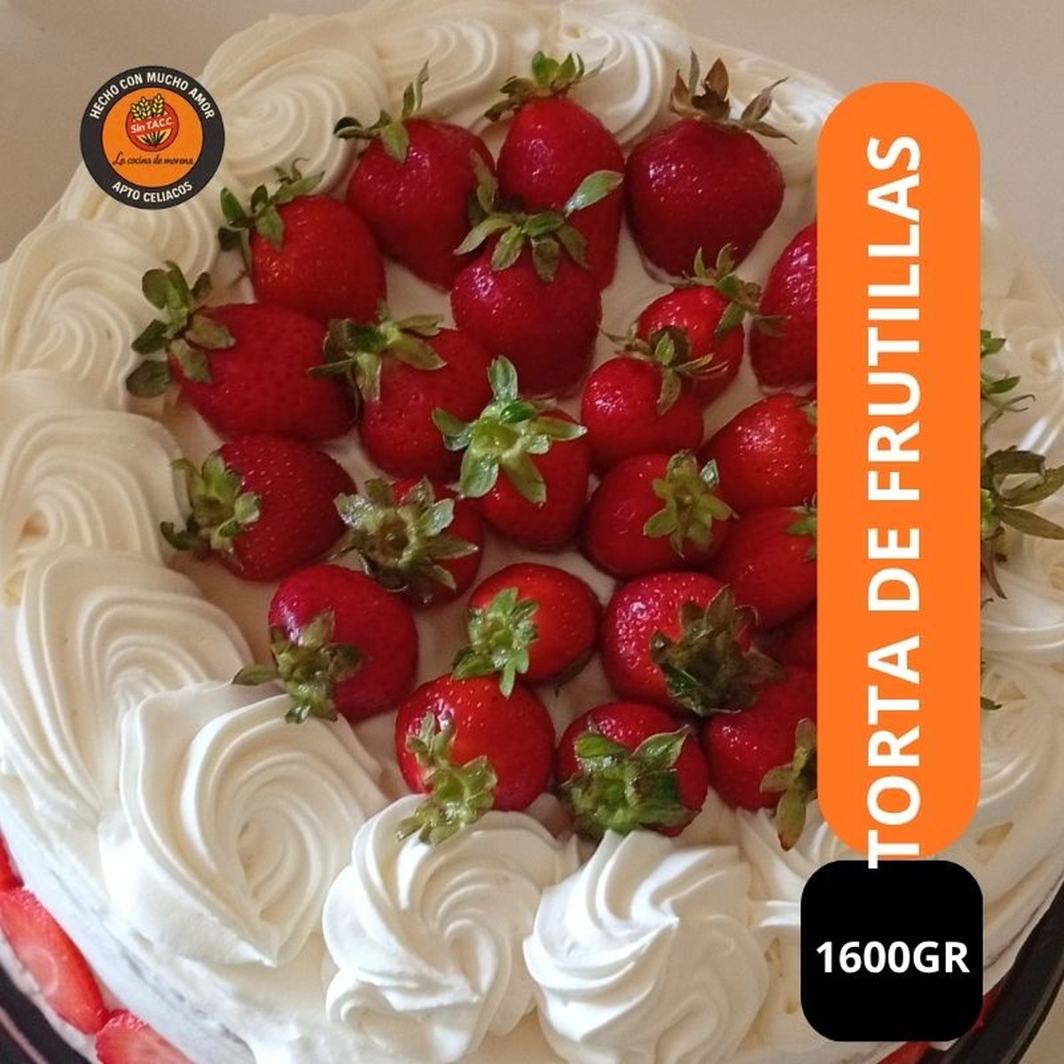 Torta de frutillas
