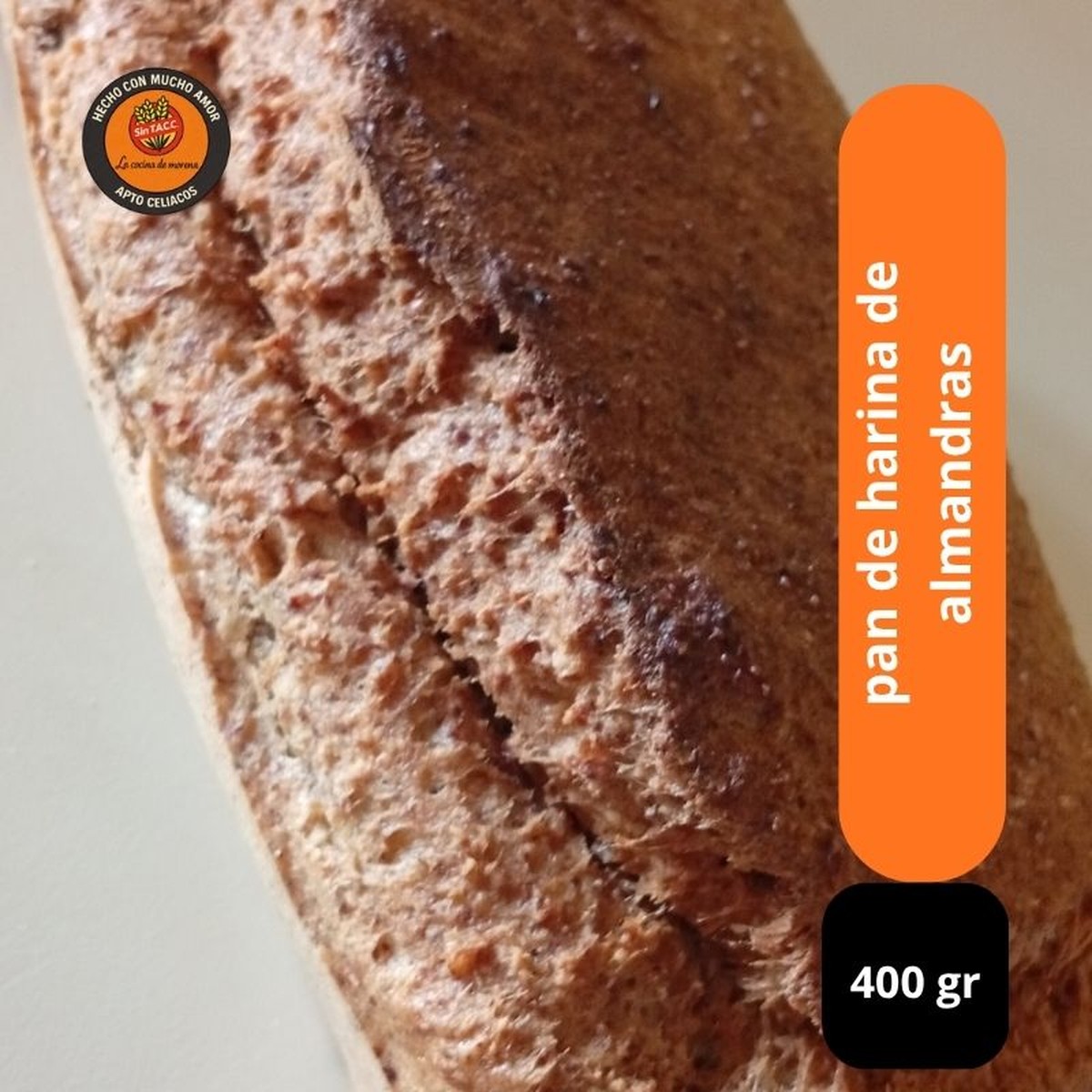 Pan de harina de almendras