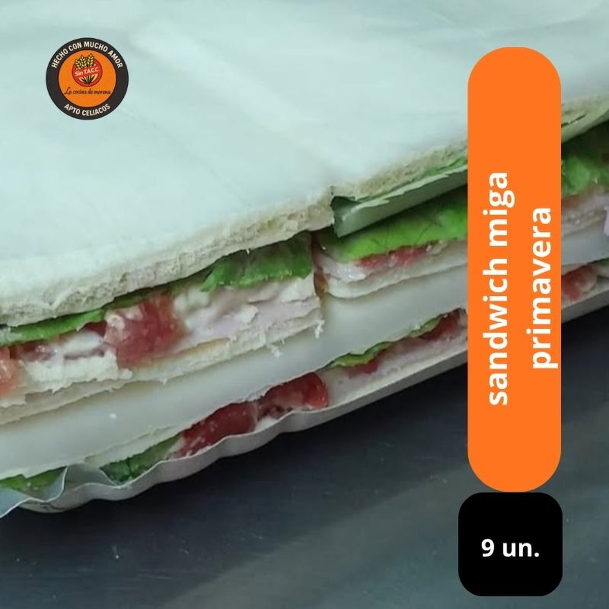 Sandwiches de miga primavera